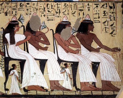 Tumba de artesanos: Tumba de Sennedjem, sitio de Deir El Medineh en Luxor, Egipto. de Leopold Blonder