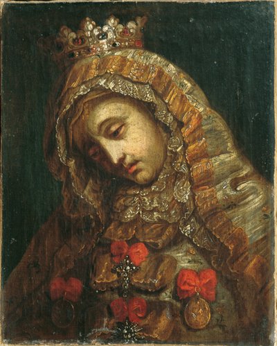 Luto Madre de Dios de Unbekannter Künstler