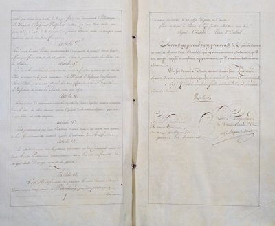 Tratado de Paz y Amistad Eterna entre Francia y Rusia, firmado en París el 20 de julio de Unbekannt