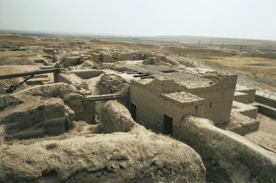 Turkmenistán. Ruinas de Nisa. Lista del Patrimonio Mundial de la UNESCO, 2007 de Benjamin Baud