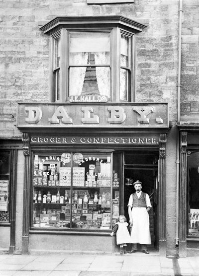 Reino Unido: Tienda de comestibles y confitería de Dalby de Unbekannt