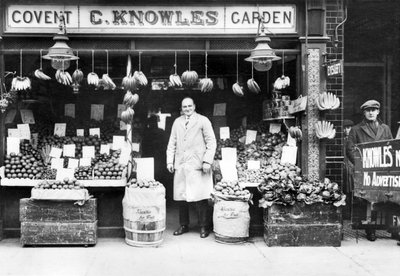 Reino Unido: Tienda de frutas y verduras de Knowles de Unbekannt