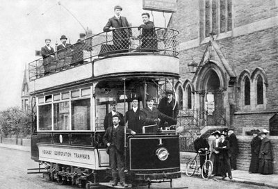 Reino Unido: Primer tranvía eléctrico de Keighley de Unbekannt