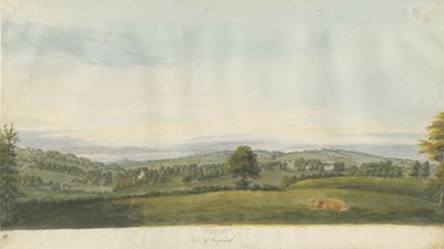 Valle de Shugborough: acuarela, nd [finales del siglo XVIII] de Unbekannt