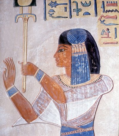Valle de las Reinas, hijo de RAMSÉS II. Sitio de Luxor, Egipto. de Leopold Blonder