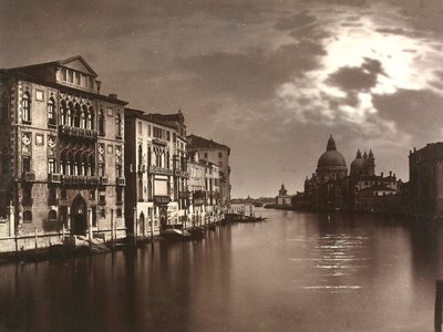 "Venecia a la luz de la luna" de Unbekannter Künstler