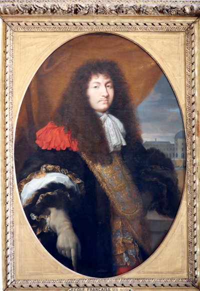 Palacio de Versalles. Rey Luis XIV ( 1638 - 1715 ) ,(pintura) de Unbekannter Künstler