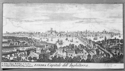 Vista de Londres de Unbekannt