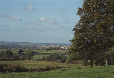 Vista de Oxford desde Boar
