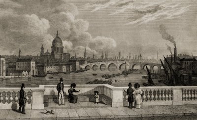 Vista del Londres histórico de Unbekannt