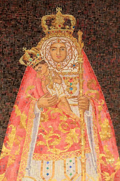 Virgen y niño. España. Basílica de la Anunciación, Nazaret, Israel de Unbekannt