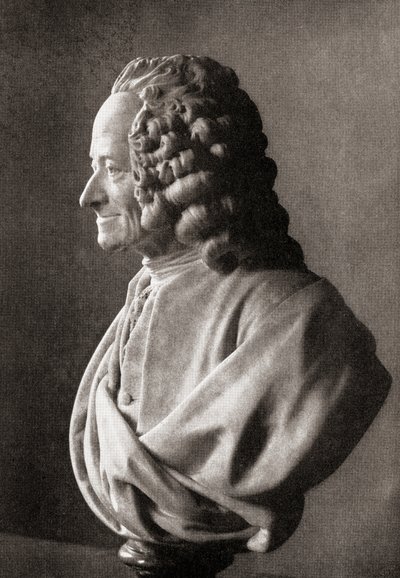 Voltaire, de La historia de la filosofía, publicado en 1926 de Unbekannt
