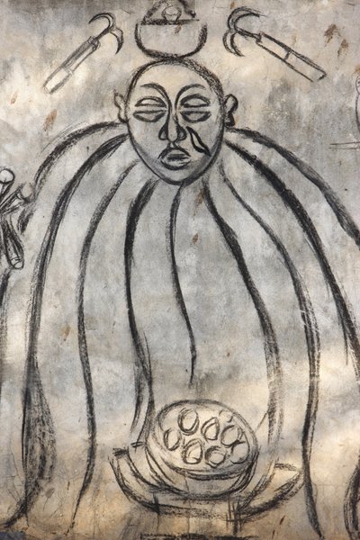 Divinidad vudú, Lomé, Togo de Unbekannt