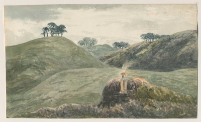 Walton-on-the-Hill - Cannock Chase: pintura en acuarela, nd [?siglo XIX] de Unbekannt