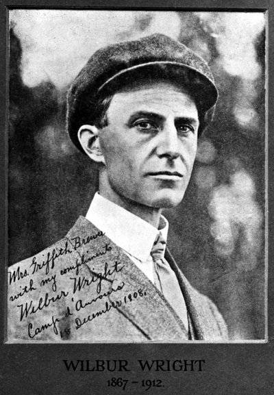 Wilbur Wright, aviador estadounidense de Unbekannt