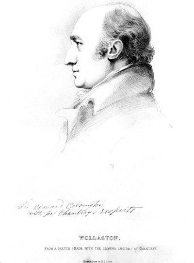 William Hyde Wollaston, químico y metalúrgico inglés, c 1810s de Unbekannt