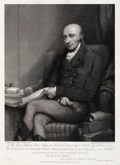 William Hyde Wollaston, químico y metalúrgico inglés, c. 1810s de Unbekannt