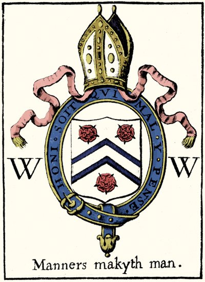 Escudo de Guillermo de Wykeham de Unbekannter Künstler