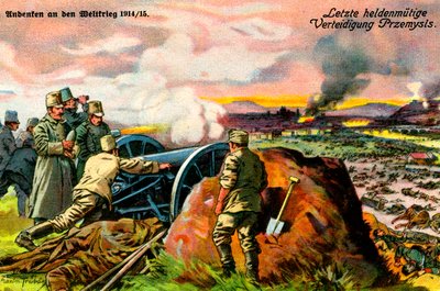 Primera Guerra Mundial: Defensa austro-húngara de Przemyl de Unbekannter Künstler