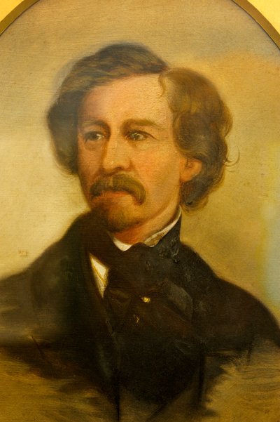 retrato del joven Dickens de Unbekannter Künstler