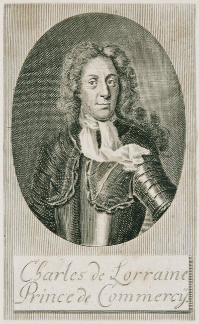 Carlos V Leopoldo Duque de Lorena de Unbekannter Stecher