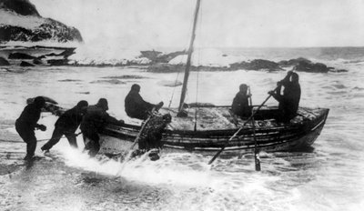 Expedición Imperial Transantártica: Sir Shackleton al rescate, c.1914-17 (foto) de Underwood & Underwood