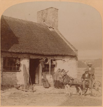 Una tienda de mercancías generales, Killorgin, Irlanda, 1901 de Underwood and Underwood
