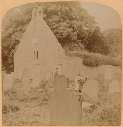 Auld Kirk, Ayr, Escocia, 1897 de Underwood and Underwood