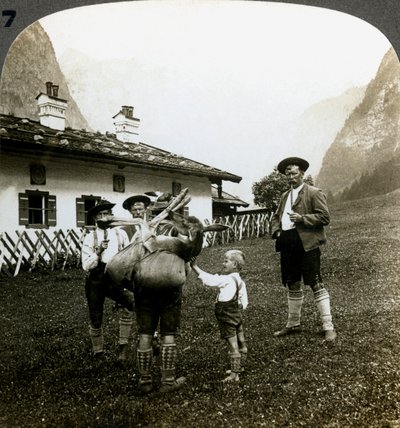 Montañeses bávaros, Alemania de Underwood and Underwood