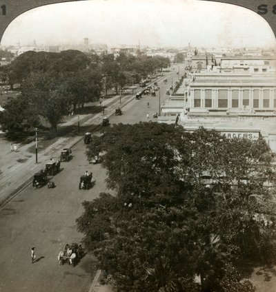 Chowringhee Road, Calcuta, India, c. 1900s de Underwood and Underwood