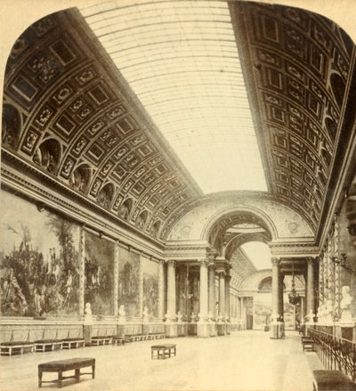 Galería de Batallas, Versalles, c. 1900 de Underwood and Underwood