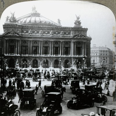 Gran Ópera, París de Underwood and Underwood