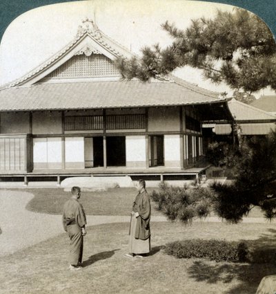 Casa del Conde Okuma, Tokio, Japón, 1904 de Underwood and Underwood