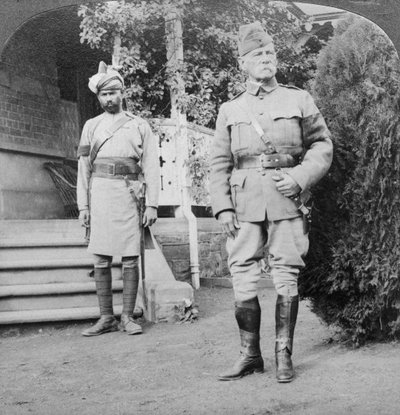 Lord Roberts, Comandante en Jefe de los Ejércitos Británicos, Sudáfrica, Guerra de los Bóeres, 1900-1901 de Underwood and Underwood