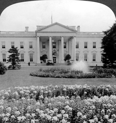 La Casa Blanca, Washington DC, EE.UU. de Underwood and Underwood