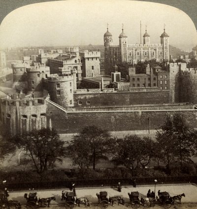 Torre de Londres, finales del siglo XIX de Underwood and Underwood