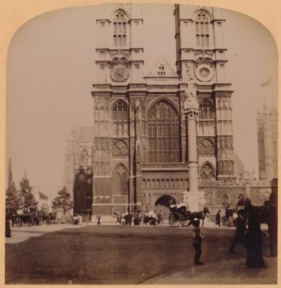 Abadía de Westminster, Londres, Inglaterra, 1896 de Underwood and Underwood
