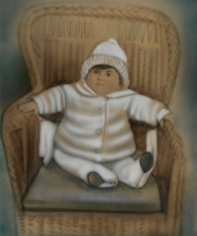Niño en la silla de Unidentified