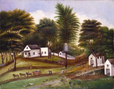 Paisaje (posiblemente de Staten Island, Nueva York) de Unidentified