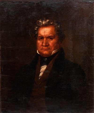 Major Ridge, Retrato de un indio cheroqui de Unidentified