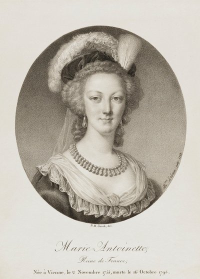 María Antonieta de Unidentified