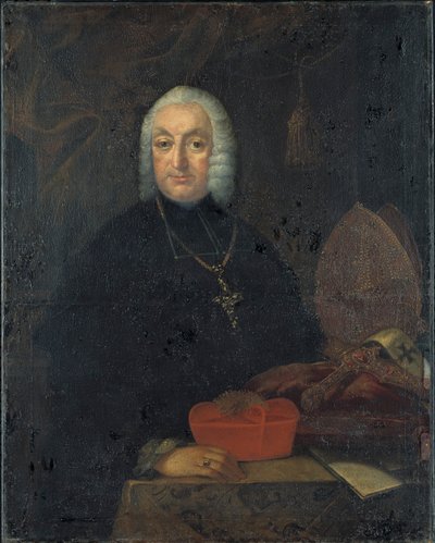 Retrato de un cardenal de Unidentified
