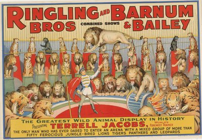 Espectáculos combinados de Ringling Bros. y Barnum  Bailey: La mayor exhibición de animales salvajes de la historia de Unidentified