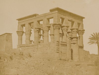 Templo, Isla de Phylae de Unidentified