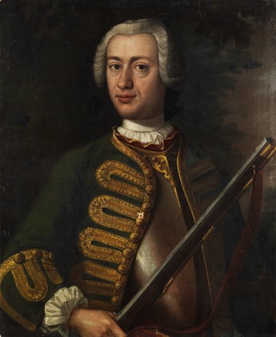   Retrato de un noble de Unidentified painter label QS