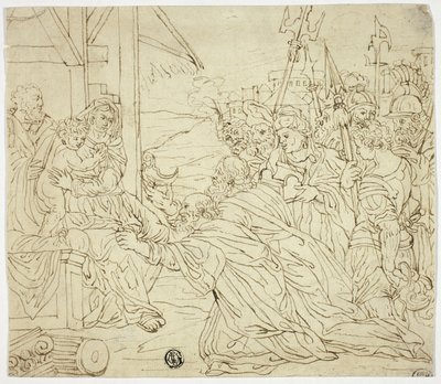 Adoración de los Reyes Magos de Unknown