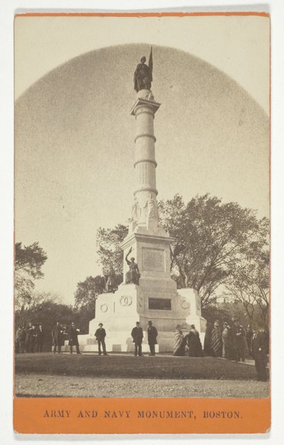 Monumento al Ejército y la Marina, Boston de Unknown
