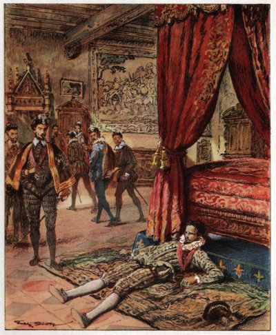 Asesinato del Duque de Guisa de Unknown