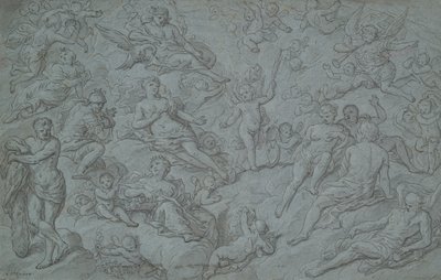 Asamblea de Dioses y Hércules de Unknown