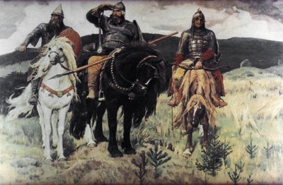 Bogatyri (Los Héroes) de Unknown